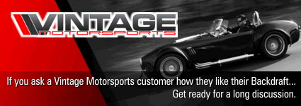 Vintage Motorsports - Backdraft
